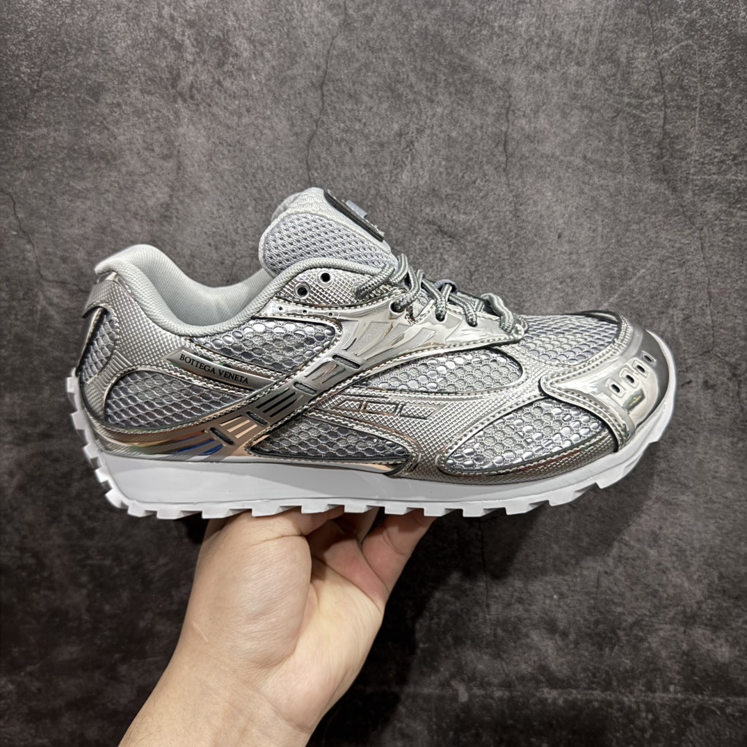 Bottega Veneta Orbit Sneaker Silvery